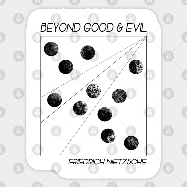 Beyond Good And Evil Sticker by unexaminedlife